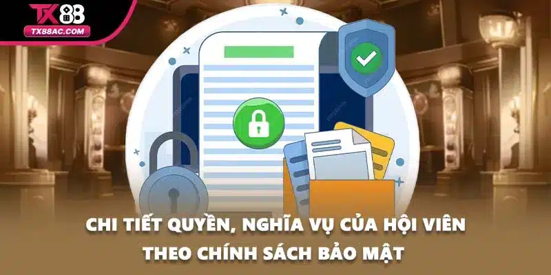 Chi tiết quyền, nghĩa vụ của hội viên theo chính sách bảo mật